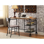 OLGA Antique Black Desk - Ricky's Furniture Outlet (Paso Robles, CA)