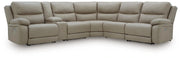Narwhal Place Reclining Sectional with Storage Console - Ricky's Furniture Outlet (Paso Robles, CA)