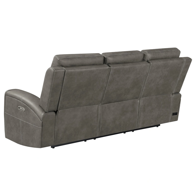 Brickston Triple Power Reclining Sofa Set - Ricky's Furniture Outlet (Paso Robles, CA)