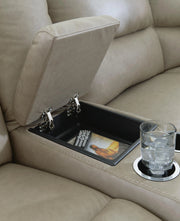 Narwhal Place Reclining Sectional with Storage Console - Ricky's Furniture Outlet (Paso Robles, CA)