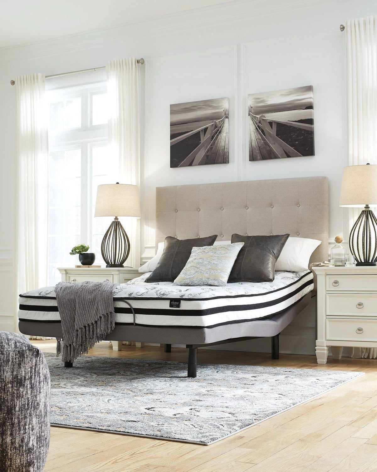 8 Inch Chime Innerspring Mattress in a Box | Ricky's Furniture