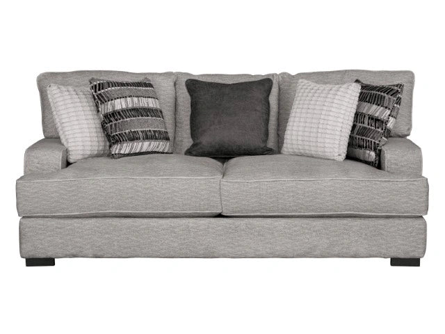 Gray FOA West ARDENFOLD sofa with plush cushions and modern design, perfect for living room comfort and style.