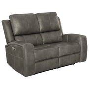 Brickston Triple Power Reclining Sofa Set - Ricky's Furniture Outlet (Paso Robles, CA)