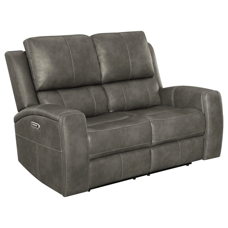 Brickston Triple Power Reclining Sofa Set - Ricky's Furniture Outlet (Paso Robles, CA)