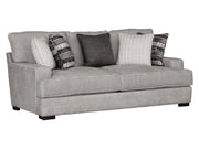 Gray FOA West Ardenfold sofa with plush cushions and modern design, shown in a stylish living room setting.