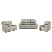Brickston Triple Power Reclining Sofa Set - Ricky's Furniture Outlet (Paso Robles, CA)