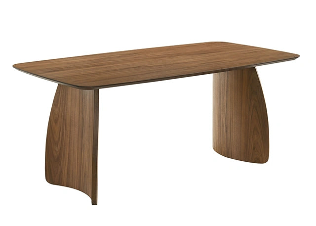 FOA West Alnwick 7-piece dining table set featuring a spacious rectangular table and matching chairs in a modern design.