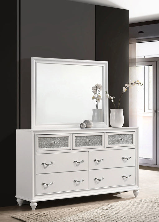 Barzini Dresser with Mirror - Ricky's Furniture Outlet (Paso Robles, CA)