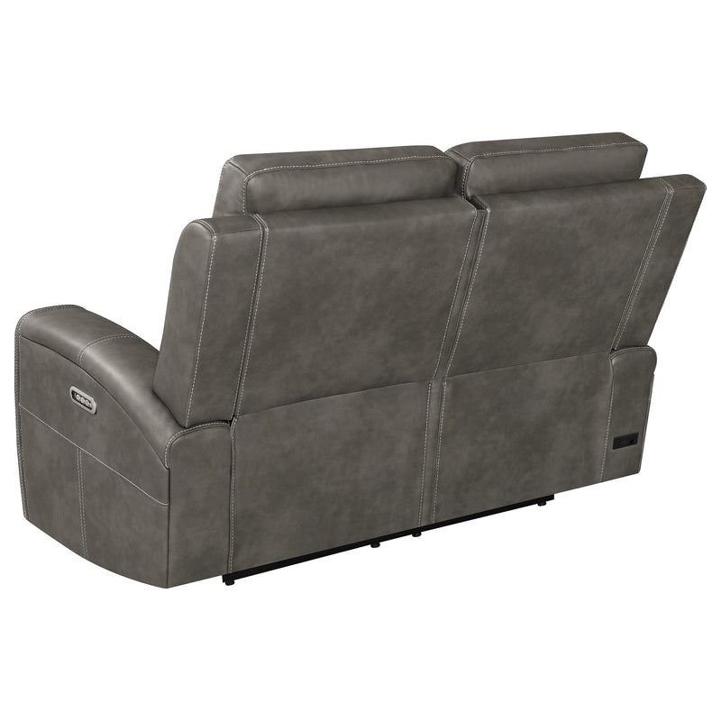 Brickston Triple Power Reclining Sofa Set - Ricky's Furniture Outlet (Paso Robles, CA)