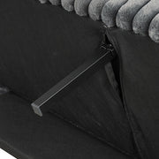Hinwil Futon Sofa Bed Pink, Beige Grey, & Black - Ricky's Furniture Outlet (Paso Robles, CA)