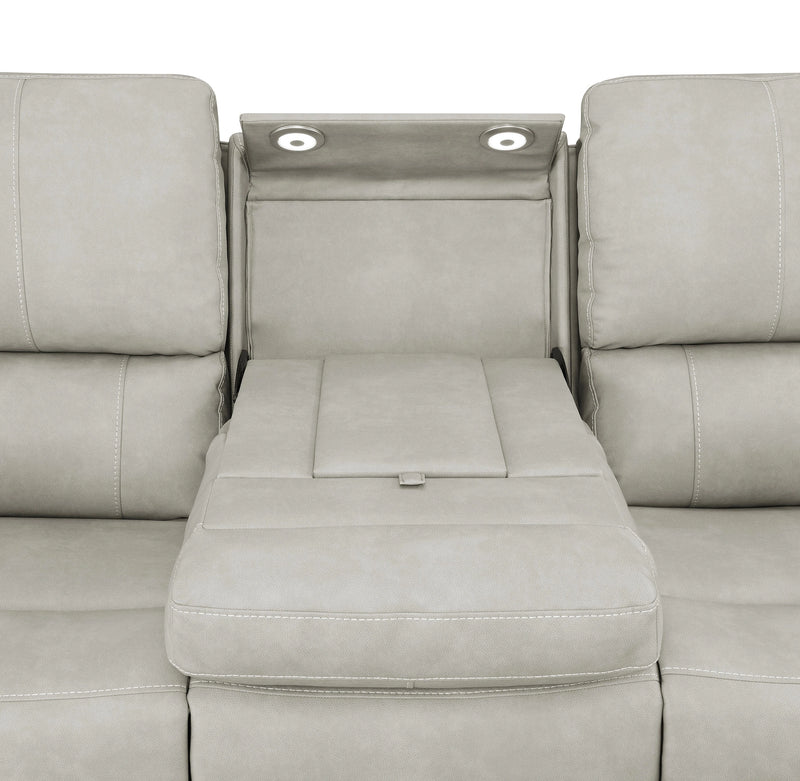 Brickston Triple Power Reclining Sofa Set - Ricky's Furniture Outlet (Paso Robles, CA)