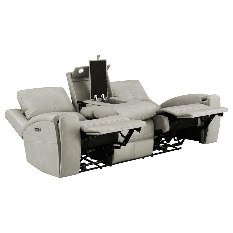 Brickston Triple Power Reclining Sofa Set - Ricky's Furniture Outlet (Paso Robles, CA)