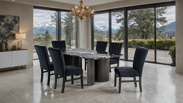 Selsey 7 Pc Dining Table Set