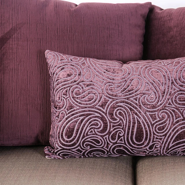 Benigno Love Seat Silver & Gray - Ricky's Furniture Outlet (Paso Robles, CA)