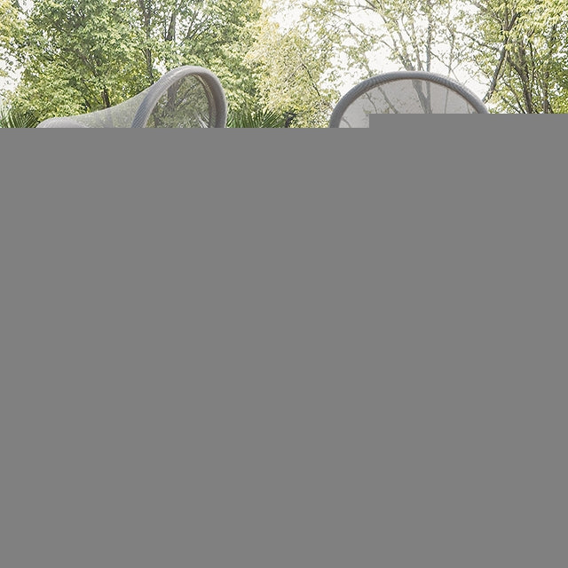 Alverta Foldable Chair Grey & Black (2/Ctn)