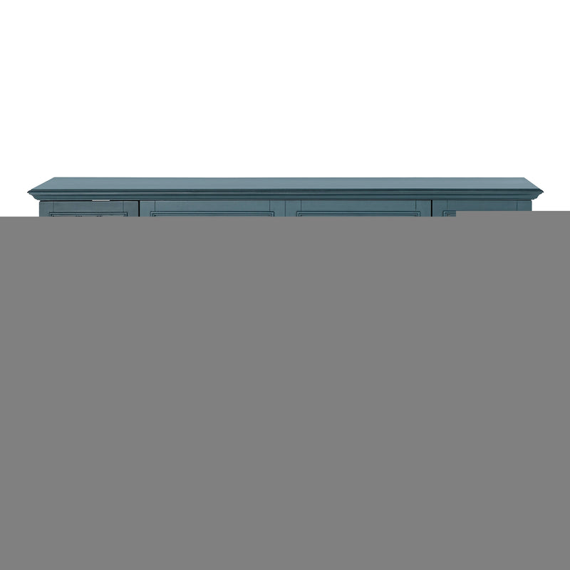 Fidel 74'' TV Console w/ Electric Fireplace